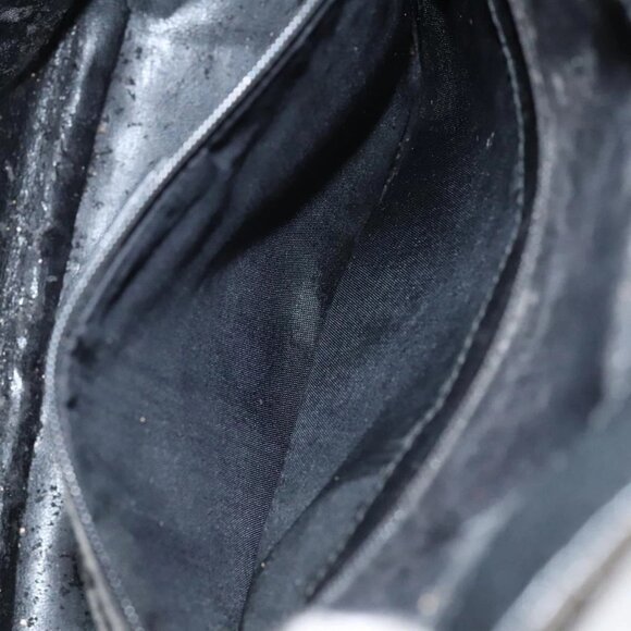 GUCCI Bamboo Hand Bag Suede Leather 2way Brown gold 001 1705 1638 Auth nb444 - Picture 11 of 16